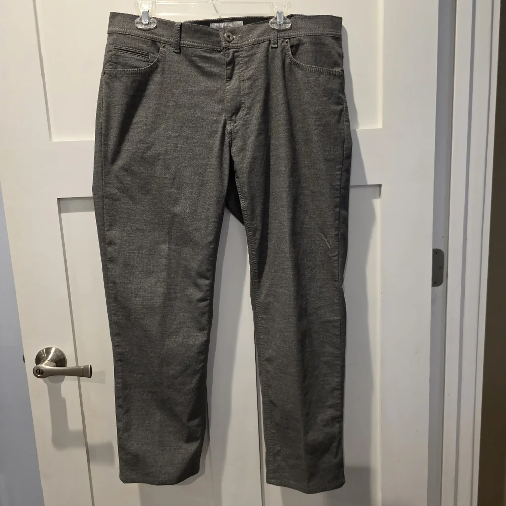 Brax Men's Feel Good Pants 38 Cooper Fancy Regular Fit Brown Gray Lot of 2